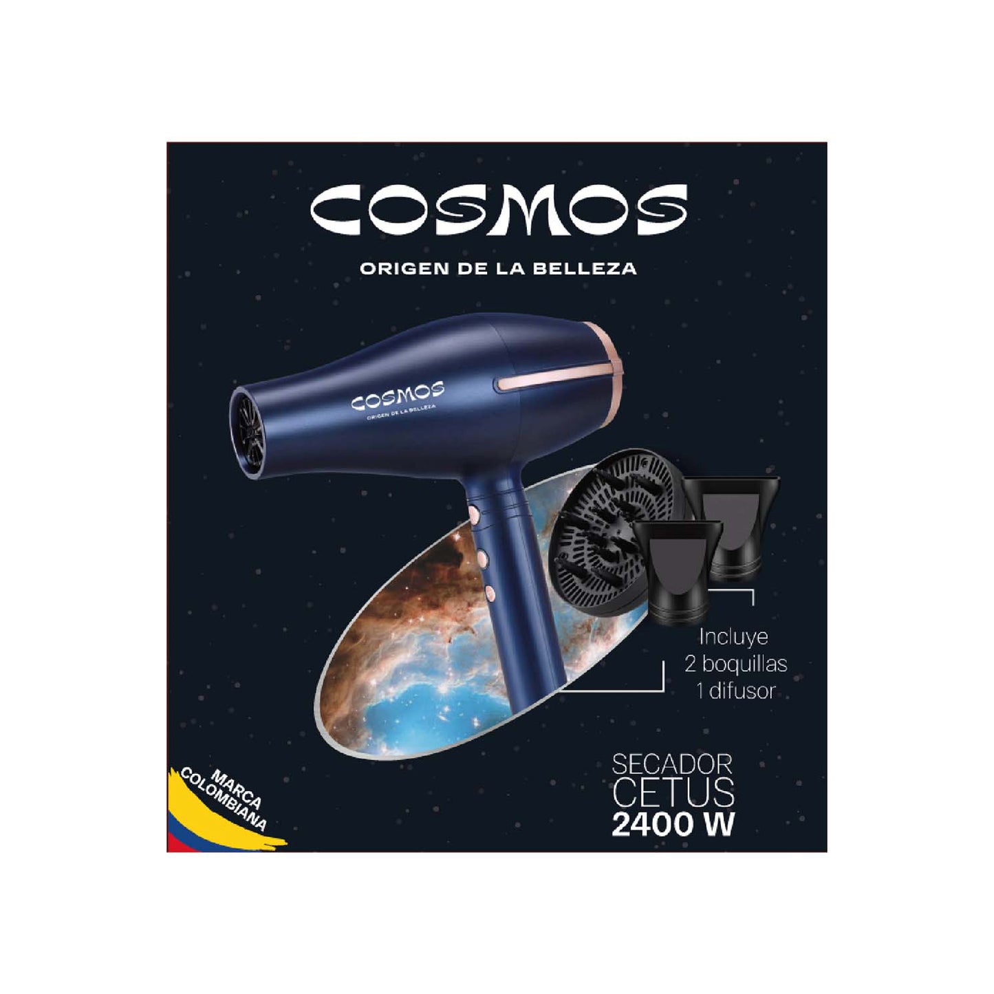 Secador Para Cabello Profesional CMS Cosmos Cetus
