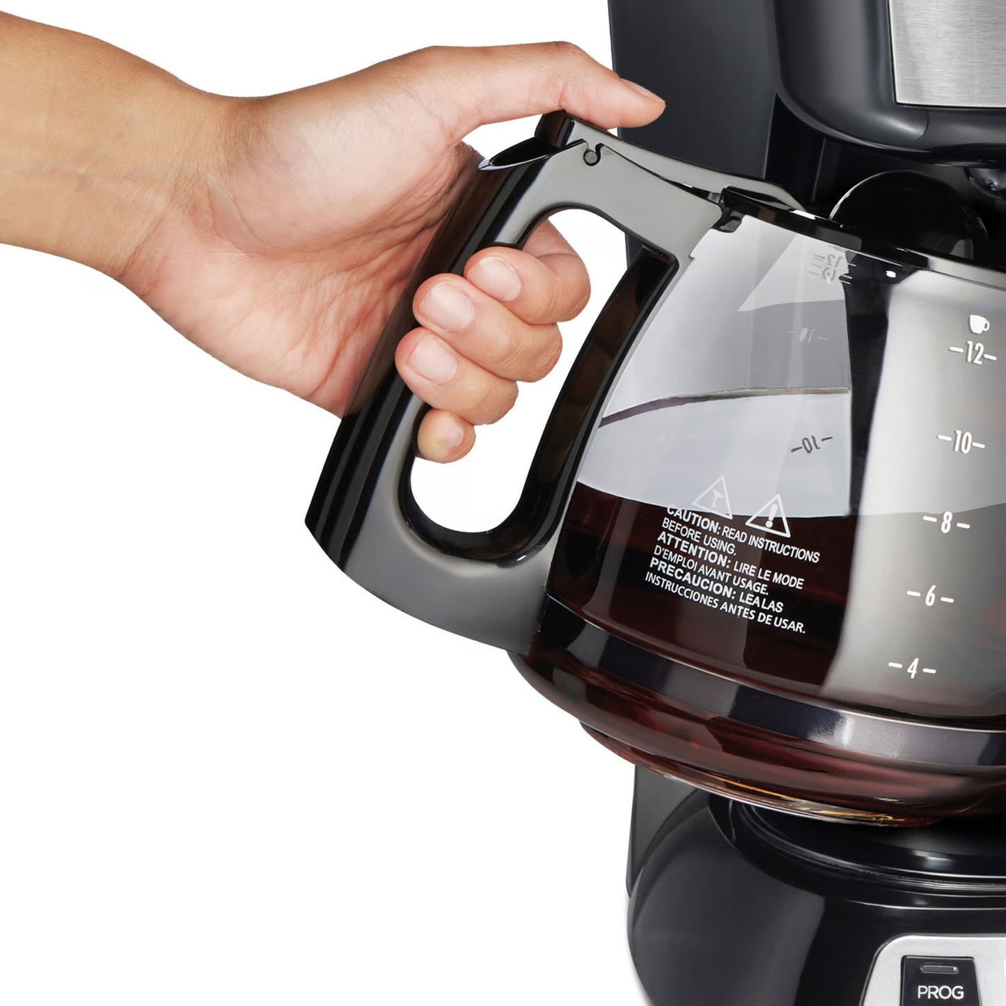 Cafetera 12 Tazas De Filtro Programable Hamilton Beach 49630G