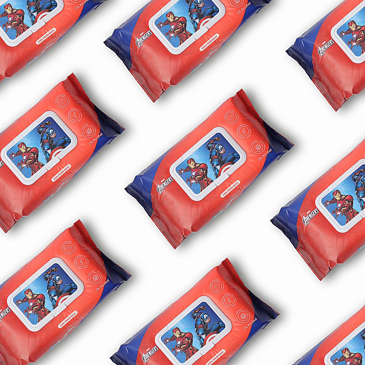 Pack x 24 Pañitos Húmedos Marvel Cosmos Avengers