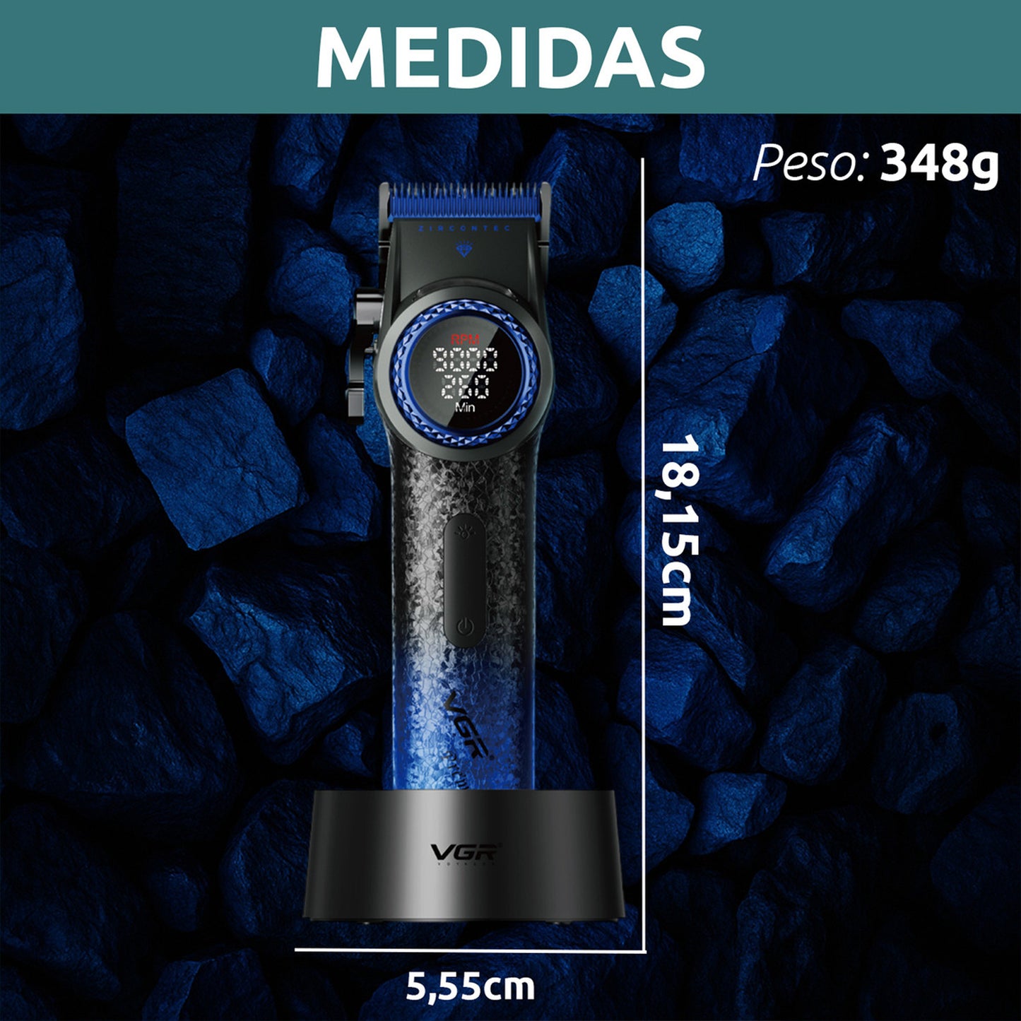 Maquina De Corte Inalambrica VGR V001 Colores Surtidos