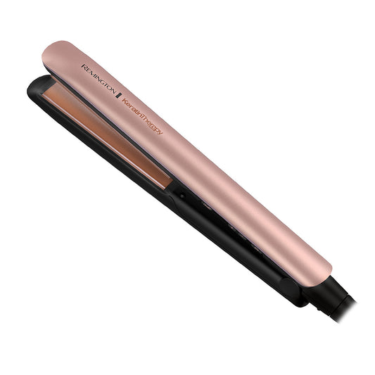 Plancha De Cabello En Ceramica Remington Keratina Y Argan S8599