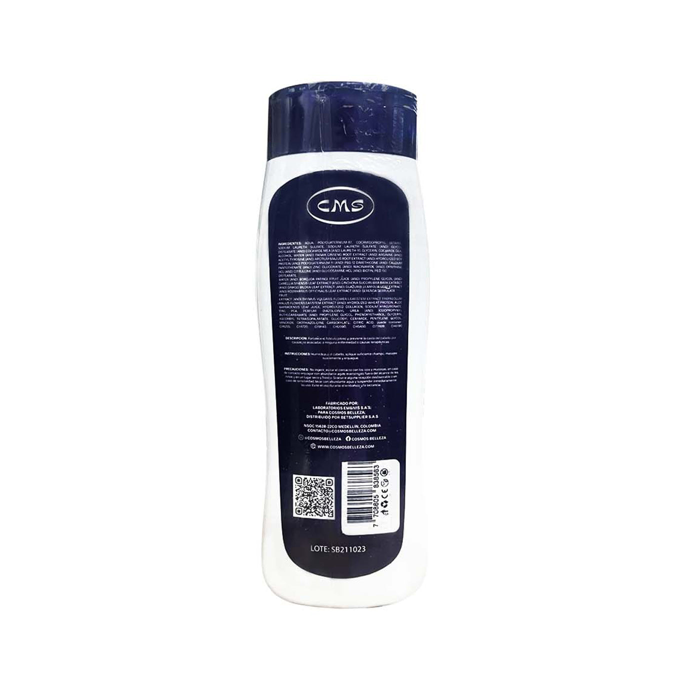 Shampoo Anticaída Femenino CMS Cosmos Bioxin 2 PAGA 2 LLEVA 3