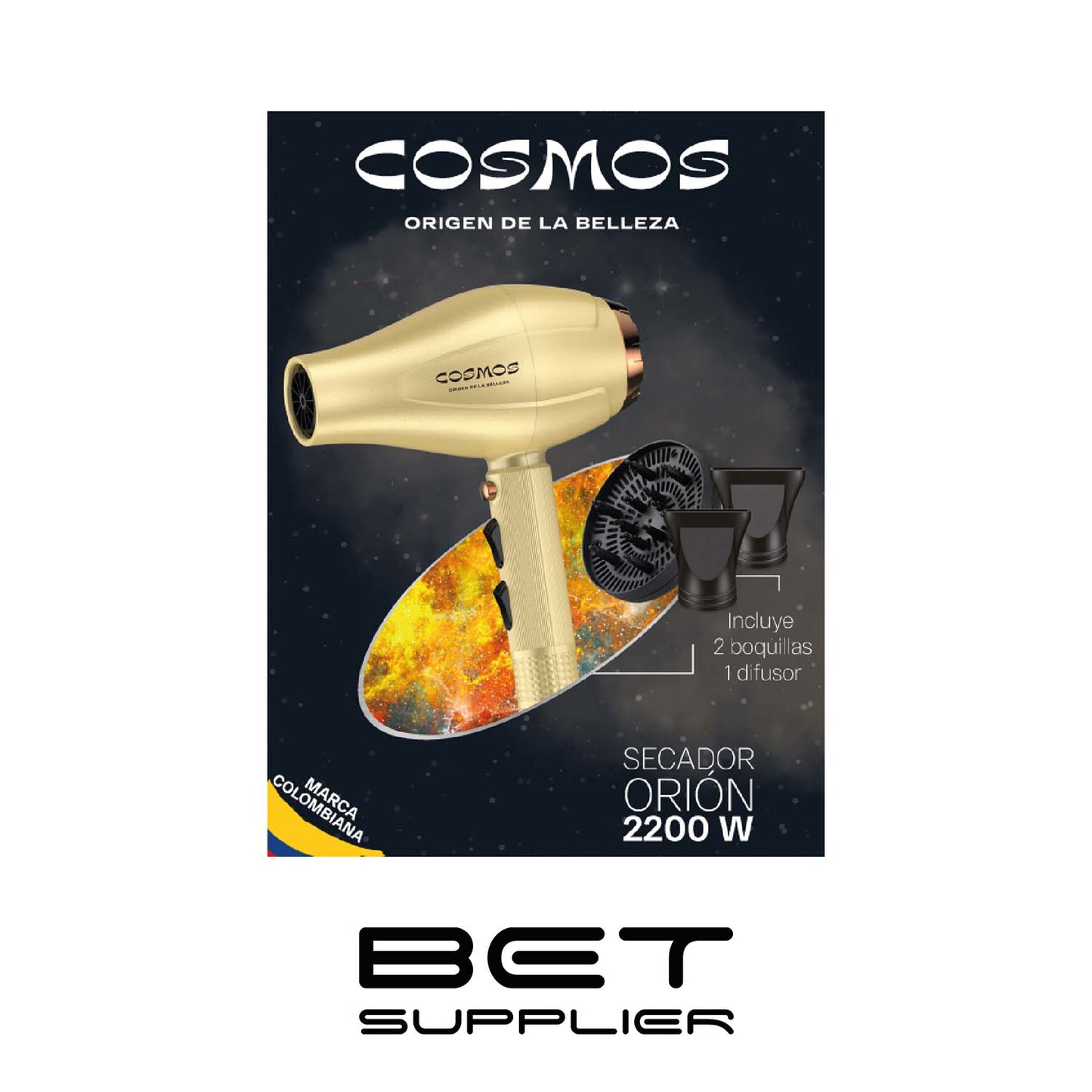 Secador Para Cabello Profesional CMS Cosmos Orion