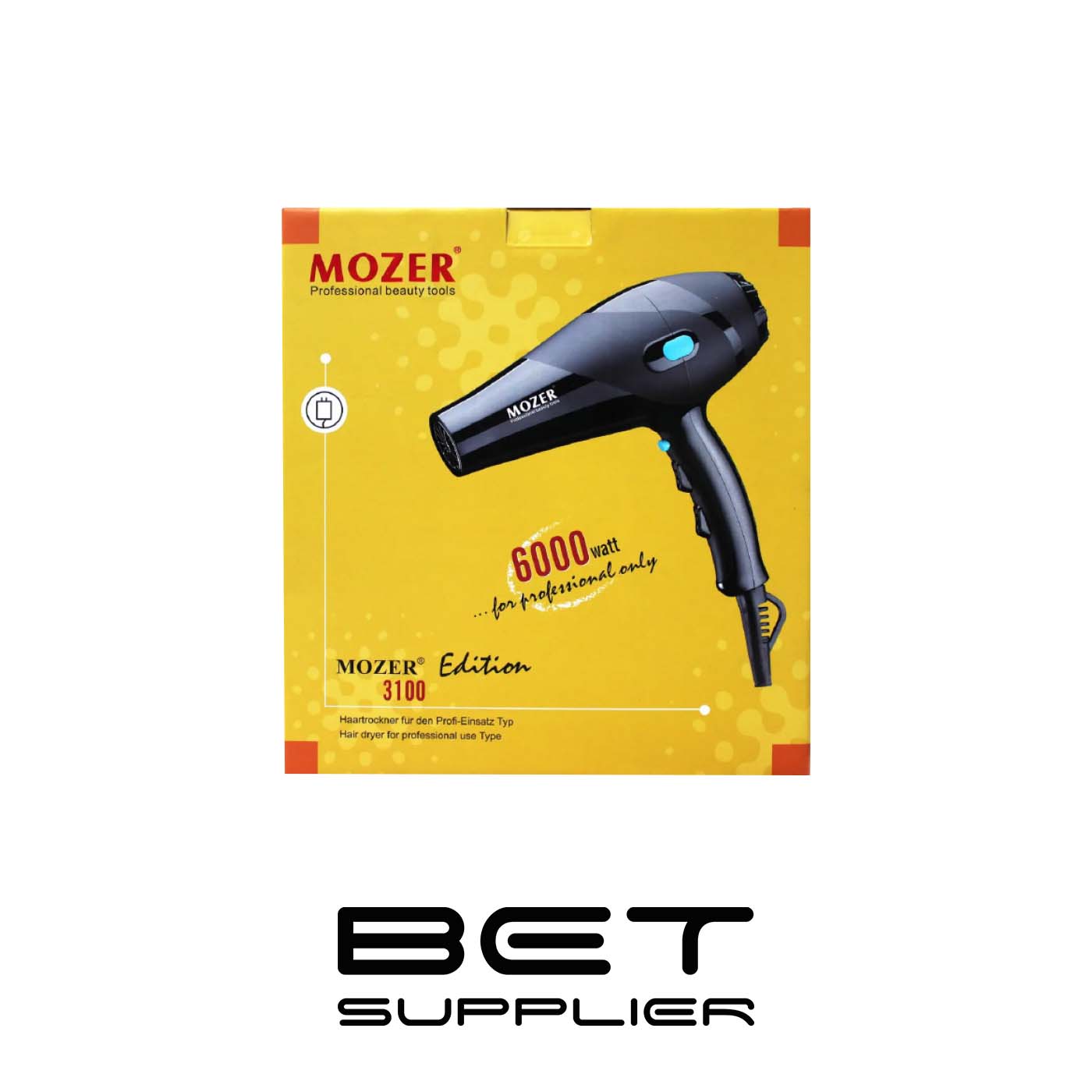 Secador Para Cabello Mozer MZ3100