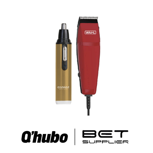 Combo Q´hubo: Trimmer Nasal Cosmos 2 en 1 + Maquina Cortadora Wahl Easy Cut