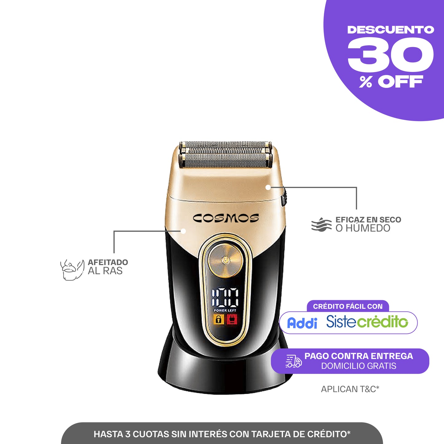 Afeitadora Profesional Cosmos Draco