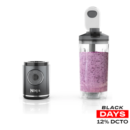 Licuadora Portatil Recargable Ninja Blast BC251GY Gris Frio