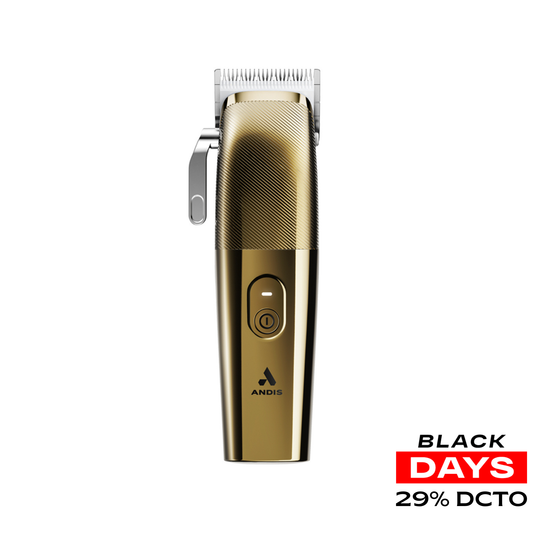 Maquina Inalambrica Profesional Andis Envy ll Dorada