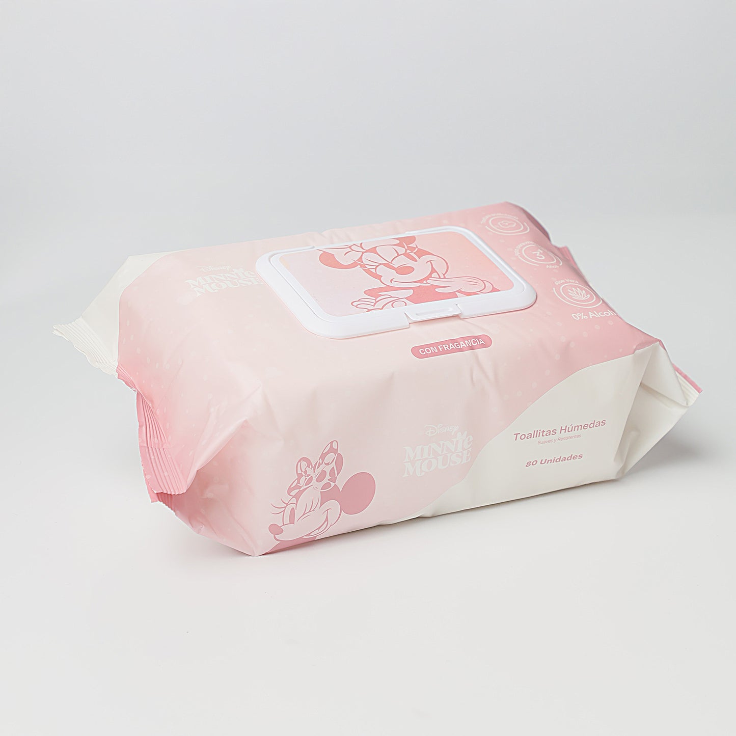 Pack x 12 Pañitos Húmedos Disney Cosmos Minnie Niña